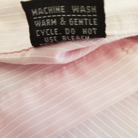 Countess Mara Pink Button Down Dress Shirt - Picture 6 of 6